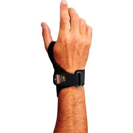 ERGODYNE ProFlex 4020 Wrist Support, Black, XS/S Right 70202